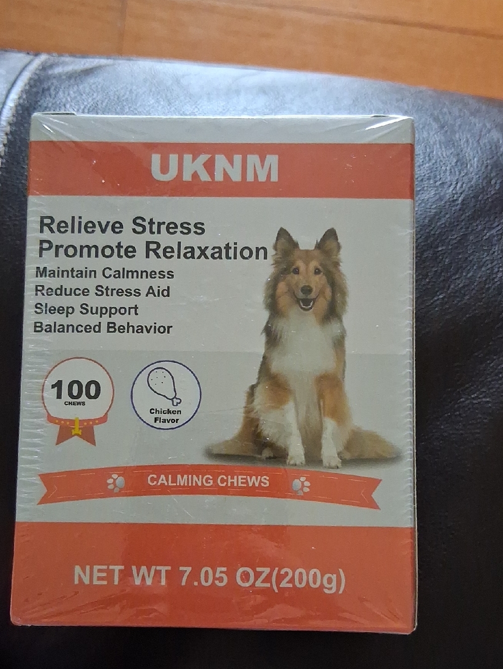 Calming Chews for Dogs - Orange - Chicken Flavor